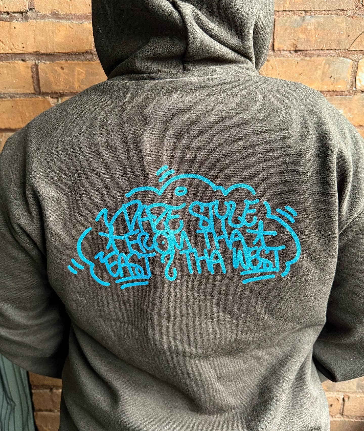 Daze Style - From Tha East 2 Tha West Champion Hoodie