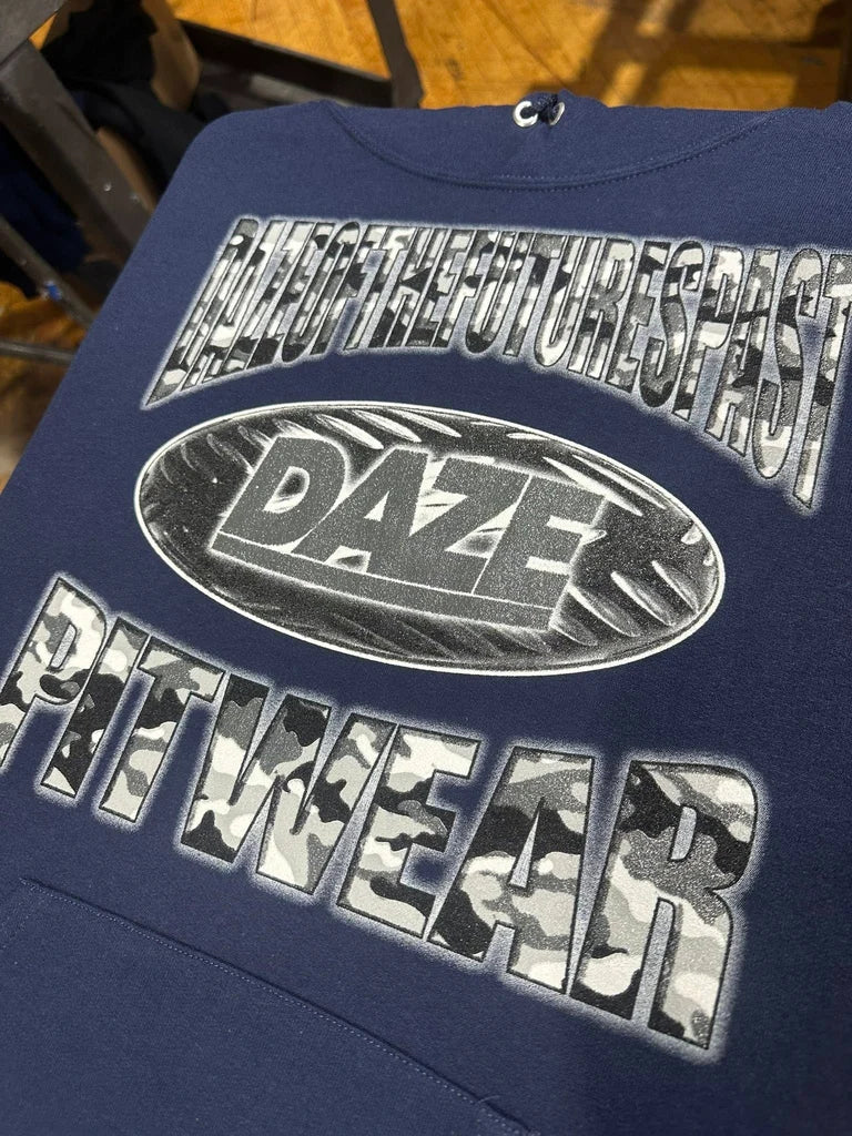DAZE - Pitwear Snow Camo Hoodie