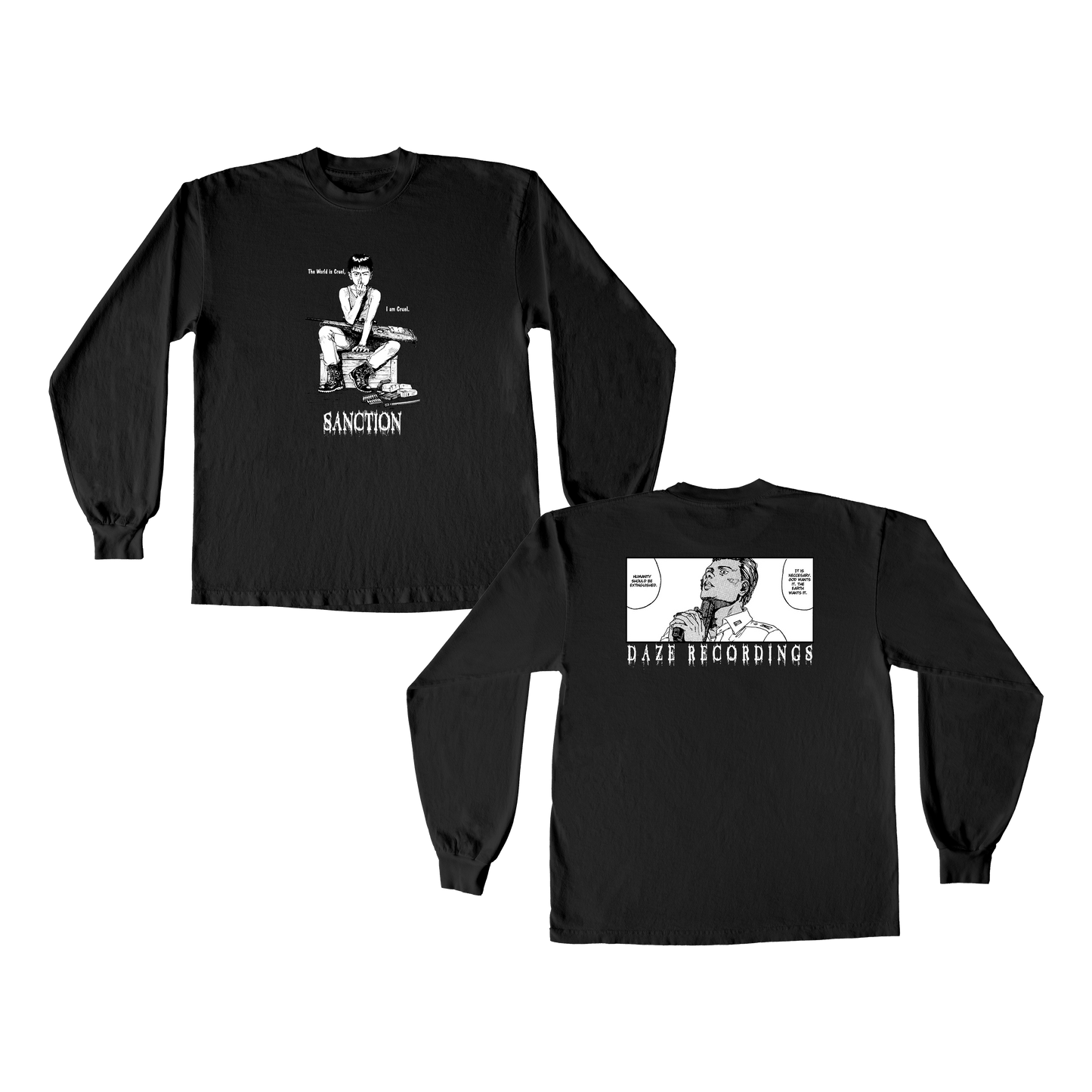 Sanction - The World Is Cruel Long Sleeve