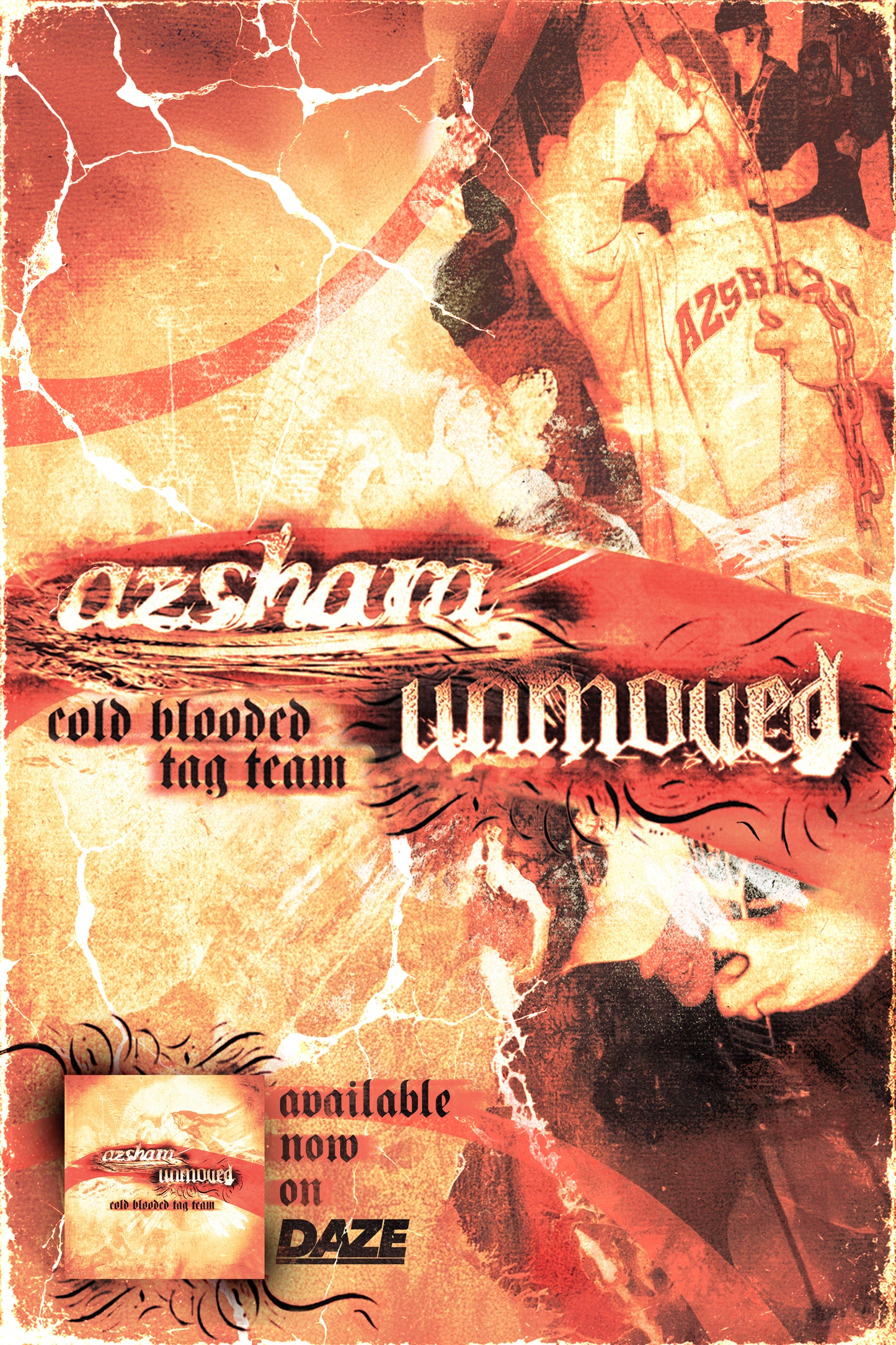 Azshara/Unmoved - Cold Blooded Tag Team Split Poster