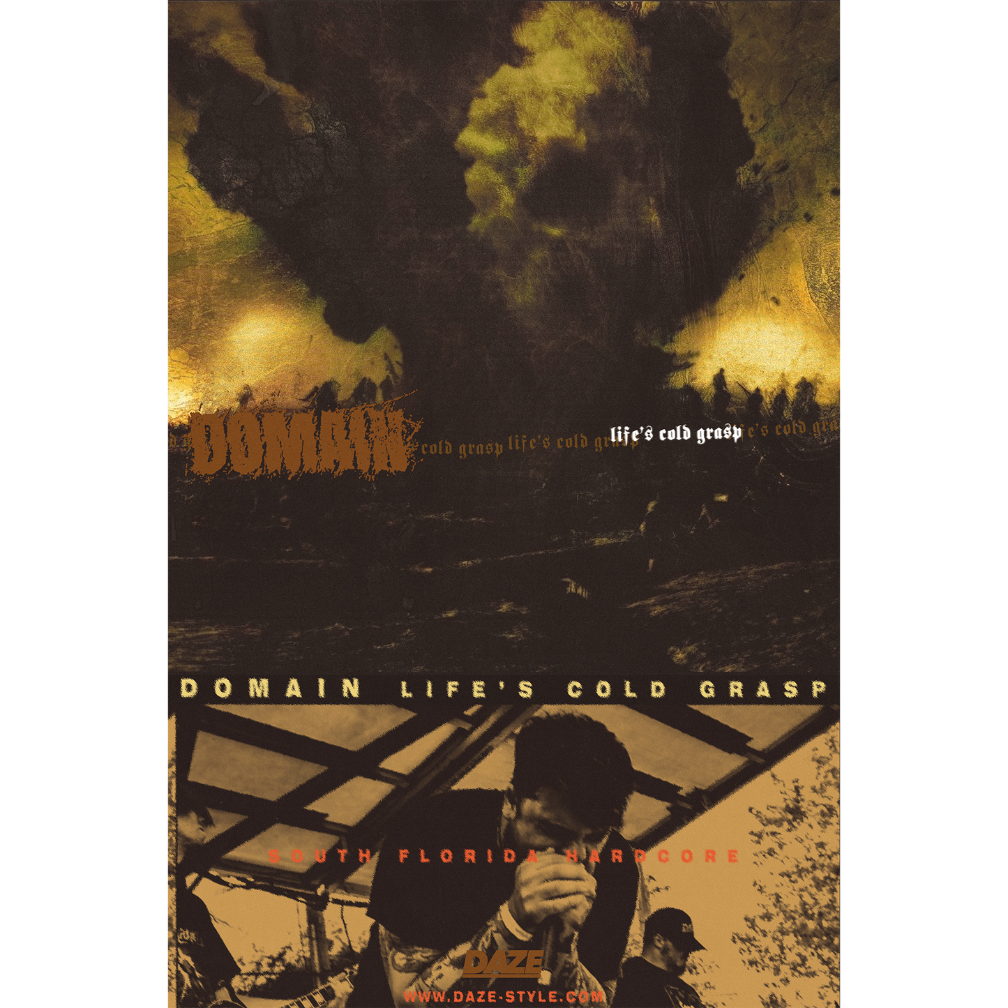 Domain - Life's Cold Grasp Poster