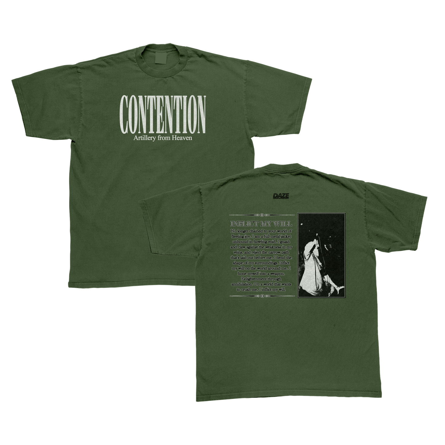 Contention - Artillery From Heaven Shirt