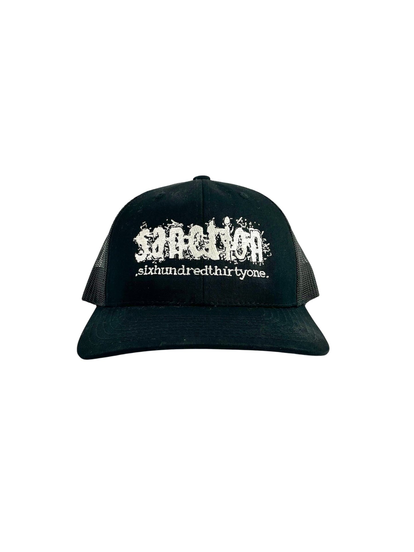 Sanction - Logo 631 Trucker Hat - Black