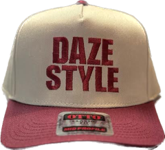 DAZE - Daze Style Hat (Maroon/Khaki)