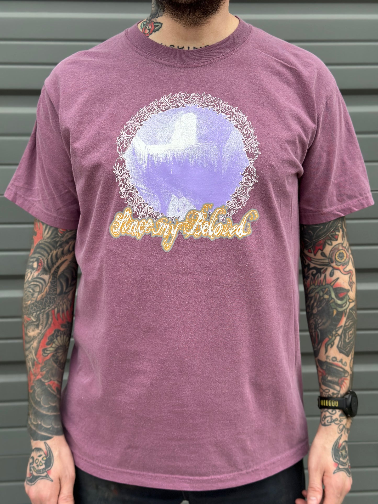 Since My Beloved - Berry Comfort Colors Shirt