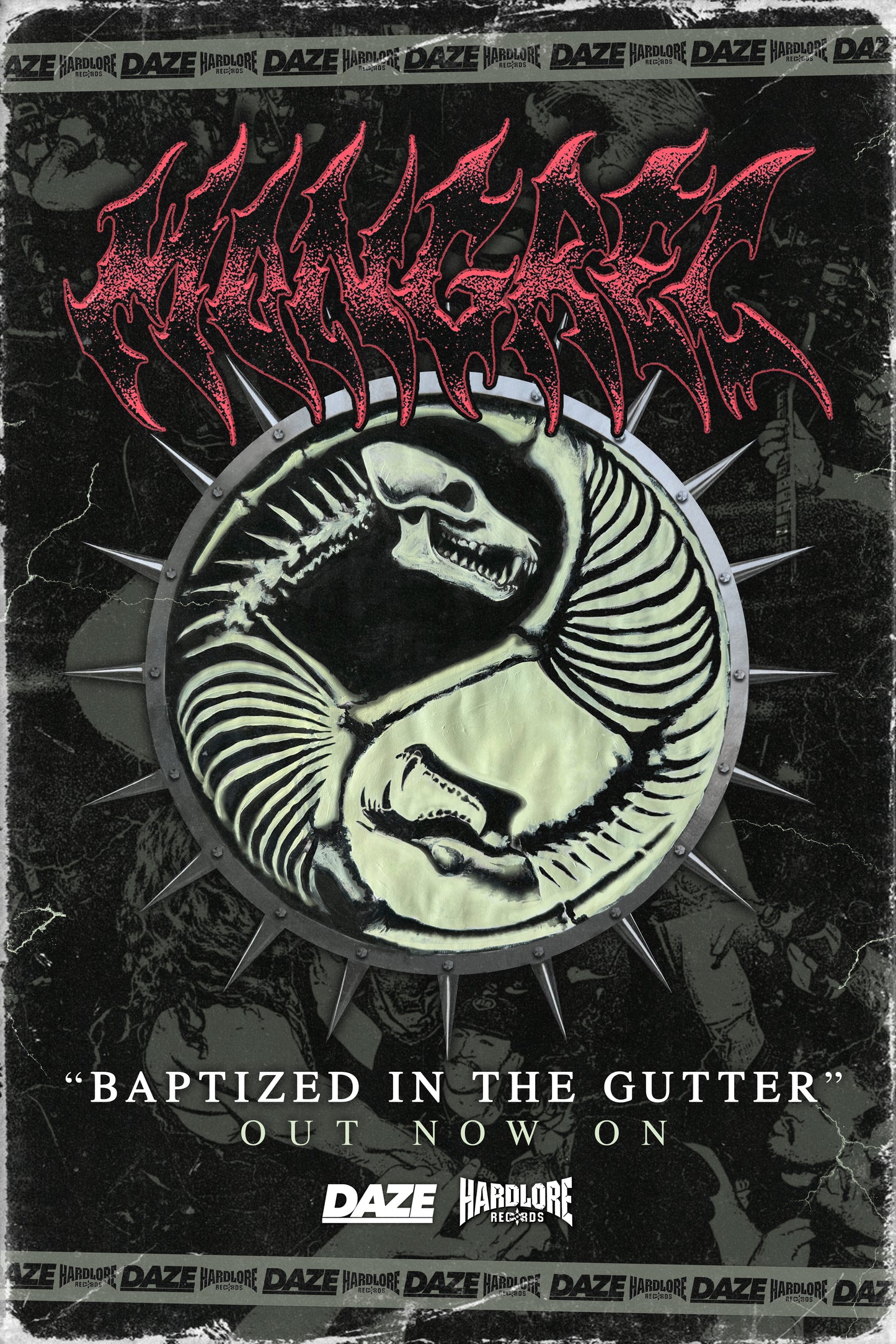 Mongrel - Baptized in the Gutter Poster