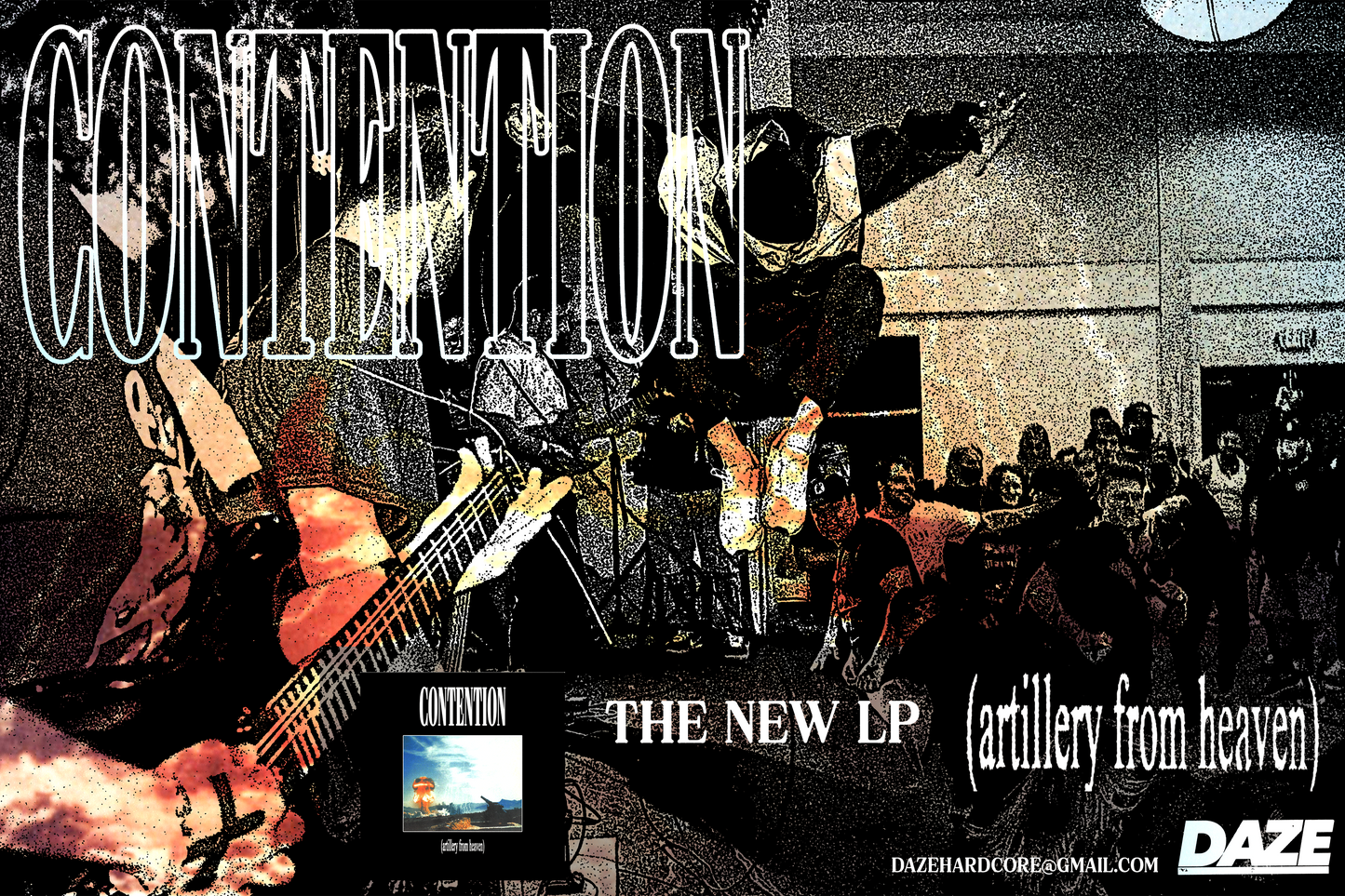 Contention - Artillery From Heaven Poster