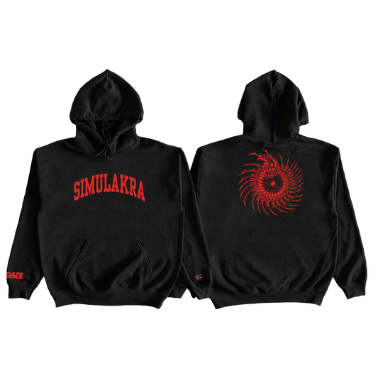Simulakra - Arched Logo Champion Hoodie (Pre-Order)