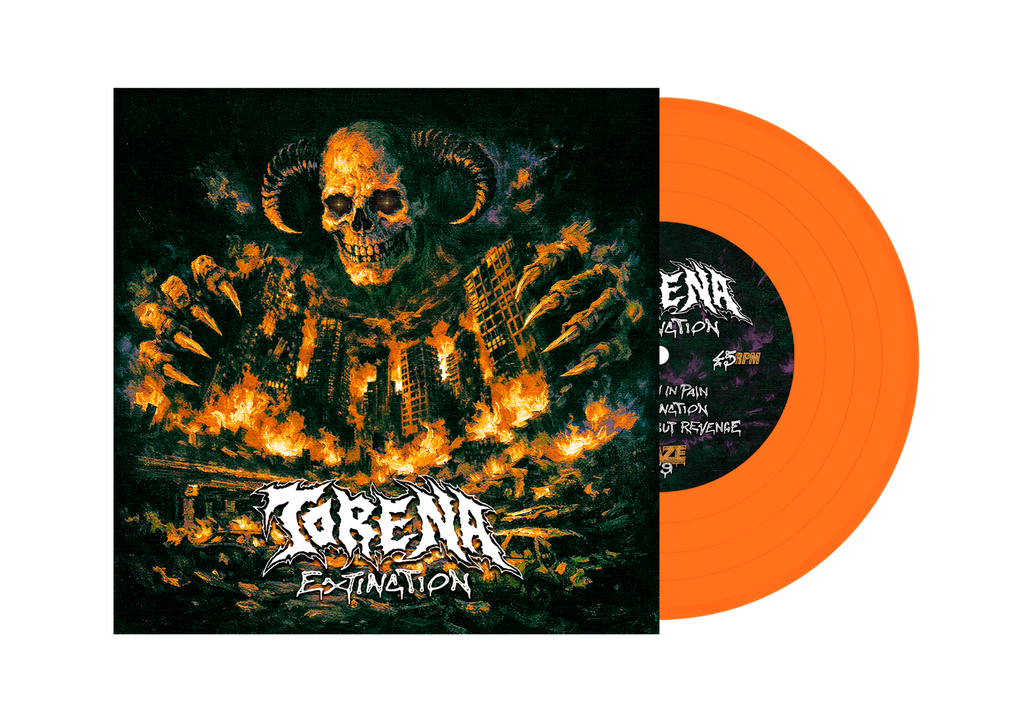 Torena - Extinction 7" (Pre-Order)