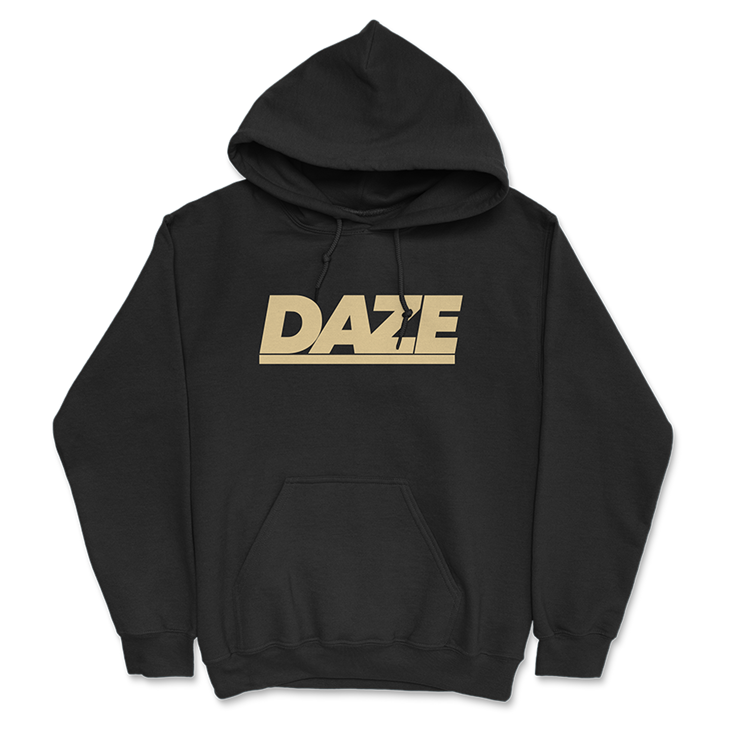 DAZE - Logo Hoodie (Black/Beige)