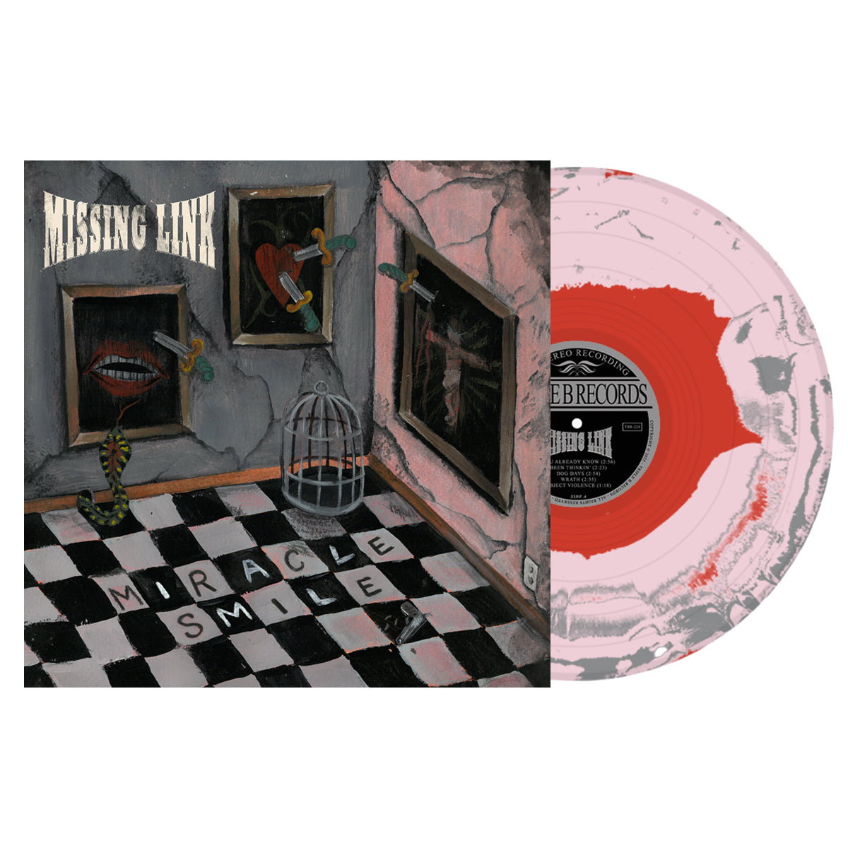 Missing Link - Miracle Smile LP (Pre-Order) *DAZE Exclusive Variants*