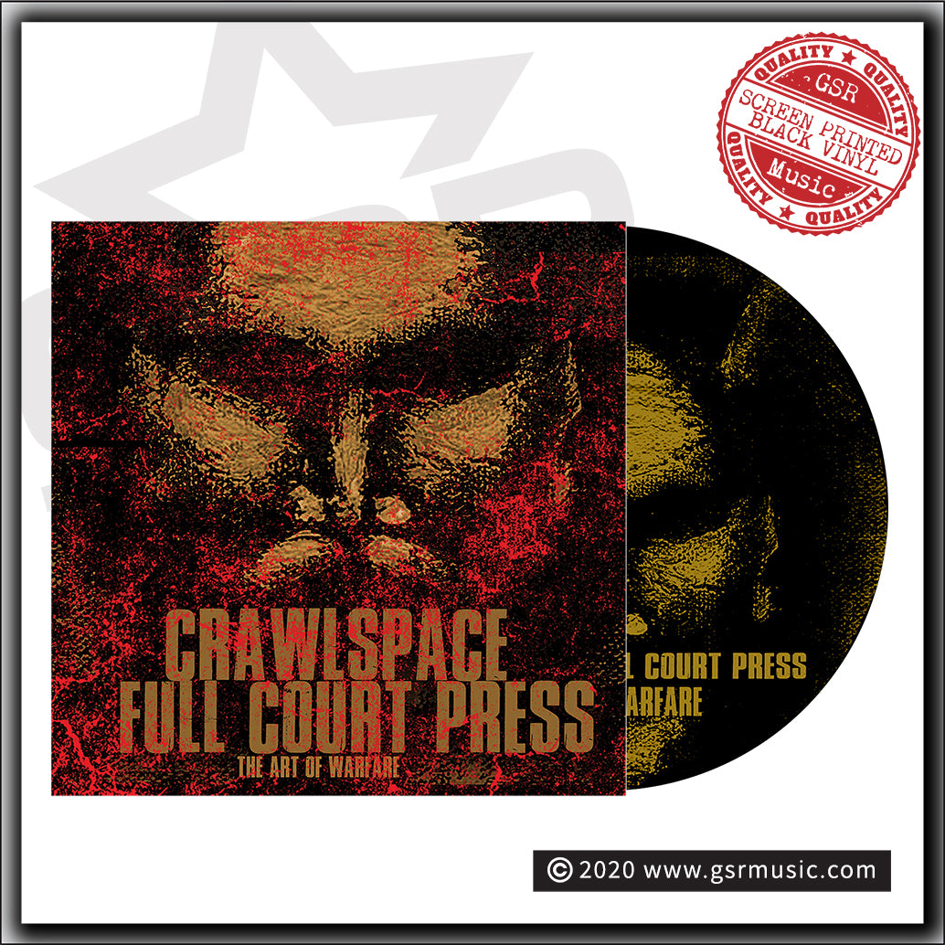 Crawlspace/Full Court Press - The Art Of Warfare 12" Split
