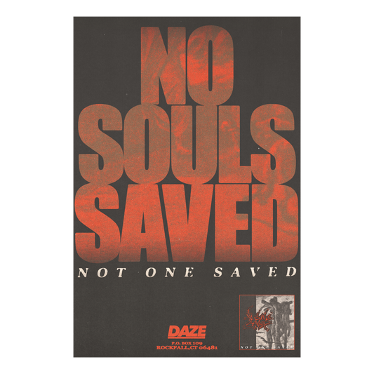 No Souls Saved - Not One Saved Poster