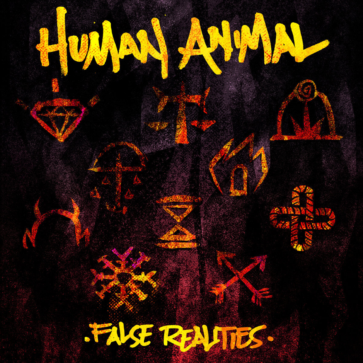 Human Animal - False Realities 12" LP