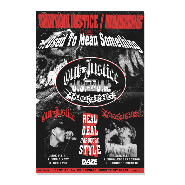 Out For Justice / Mourning - Poster