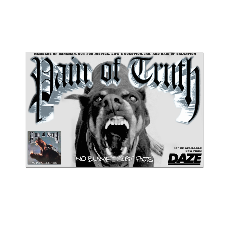 Pain Of Truth - No Blame... Just Facts Poster