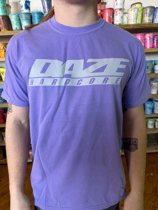 Daze Hardcore -  Shirt (Violet/Grey)