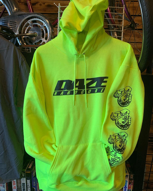 DAZE HC - Hoodie (Safety Yellow/Black)