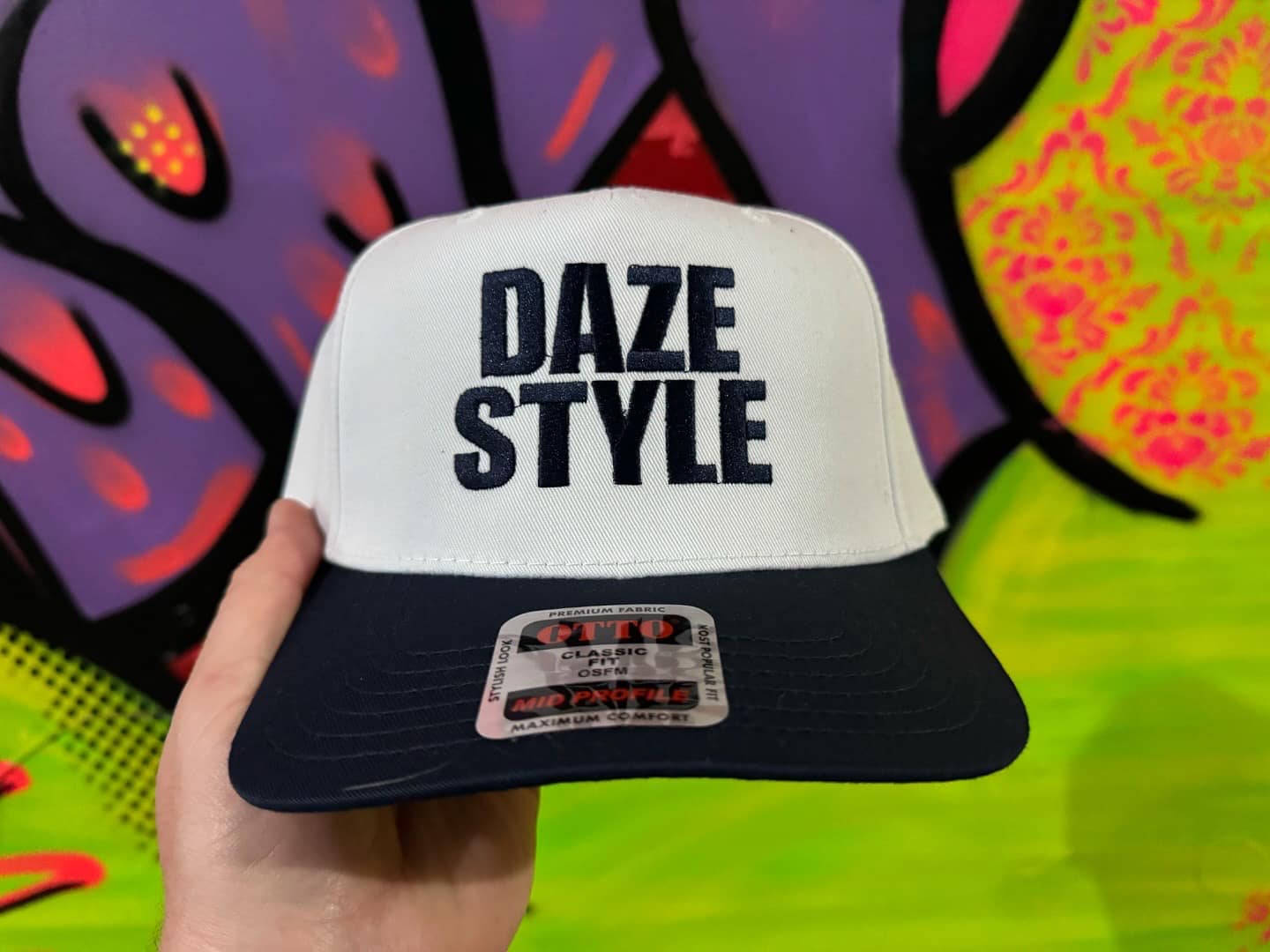 DAZE - Daze Style Hat (Navy/White)