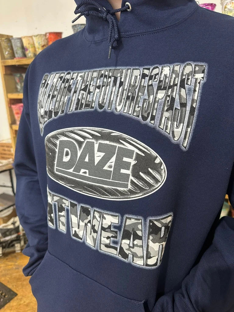 DAZE - Pitwear Snow Camo Hoodie