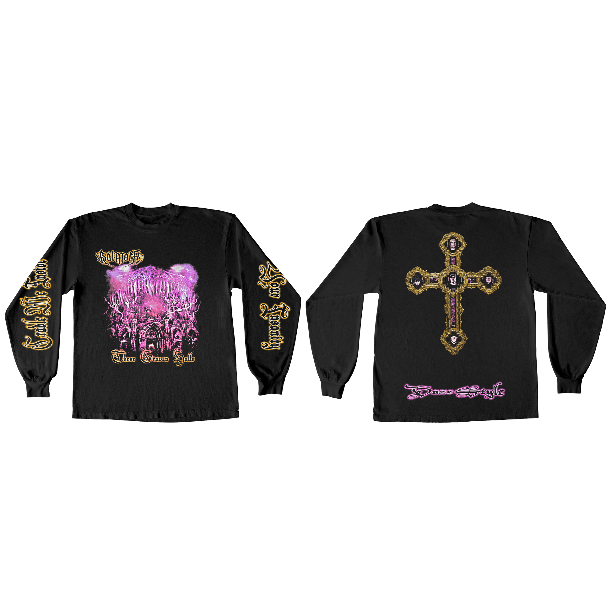 Balmora - These Graven Halls Shaka Long Sleeve – DAZE