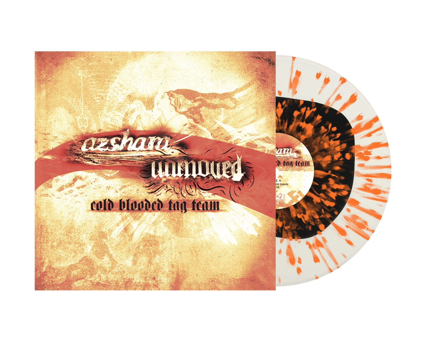 Azshara/Unmoved - Cold Blooded Tag Team Split LP/CD (Pre-Order)