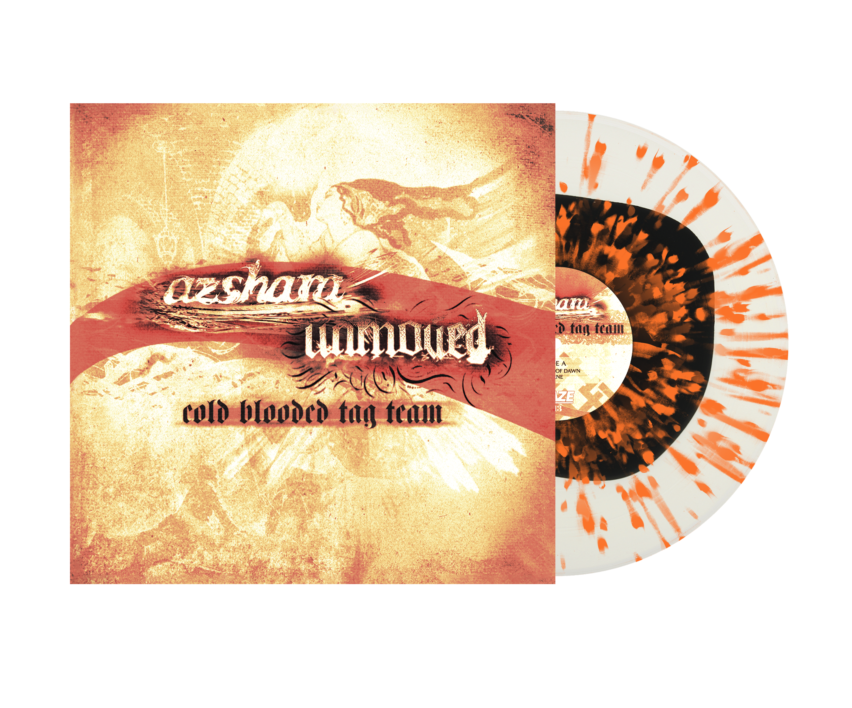Azshara/Unmoved - Cold Blooded Tag Team Split LP/CD – DAZE