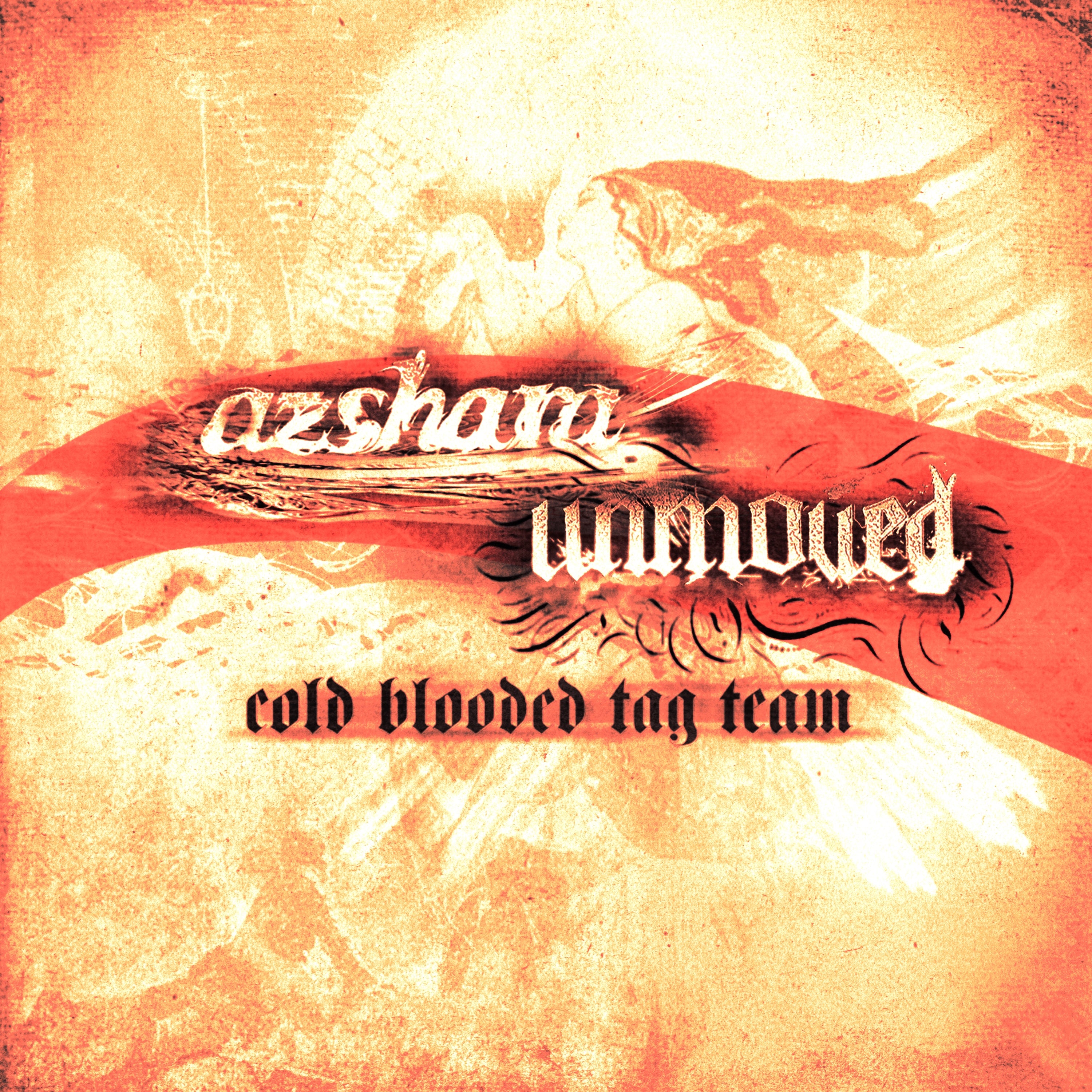 Azshara/Unmoved - Cold Blooded Tag Team Split LP/CD – DAZE
