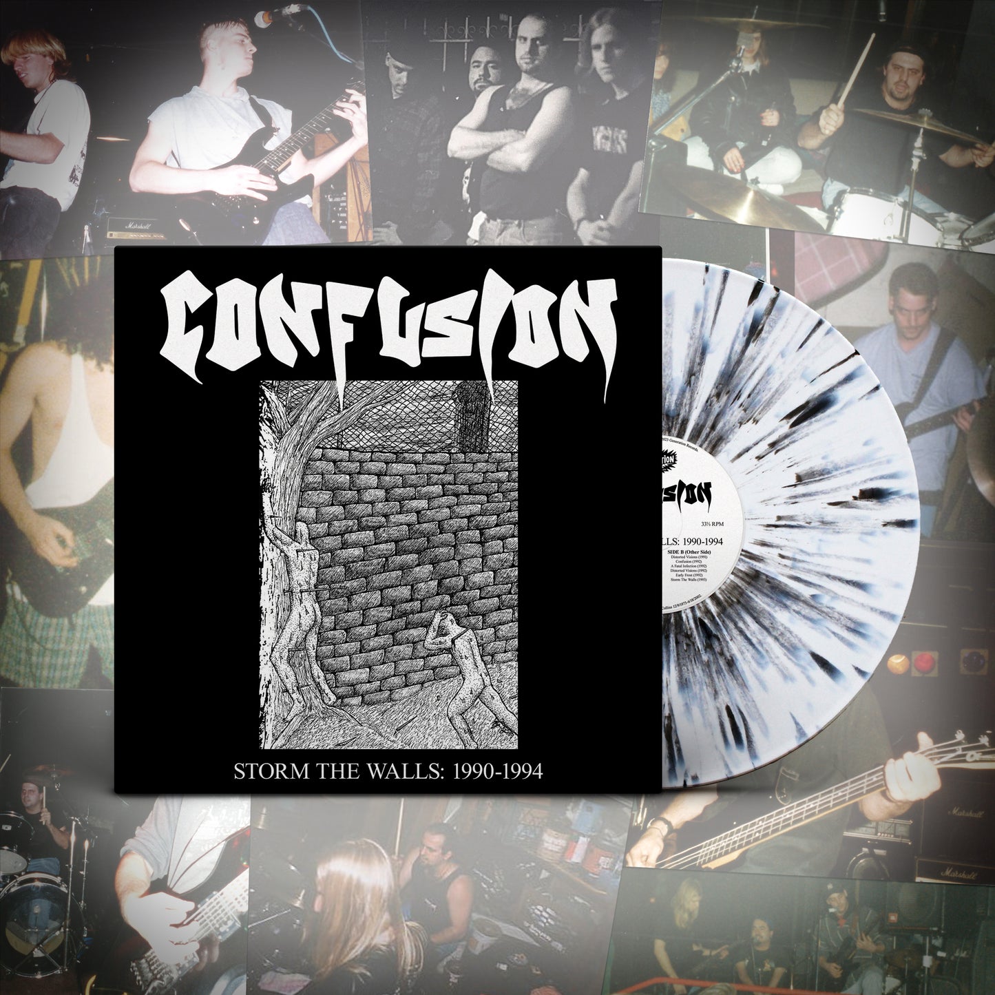 Confusion - Storm The Walls: 1990-1994 LP/CD *DAZE Exclusive Variant*