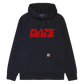 DAZE - Logo Hoodie (Navy/Red)