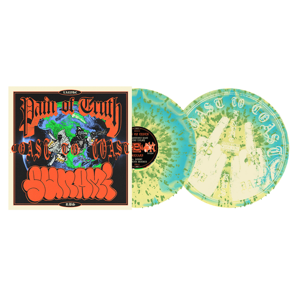 GISM - DOCUMENT ONE 1982-1984 海外LPレコード Pain of Truth / Sunami - Coast To Coast Split LP/CD – DAZE