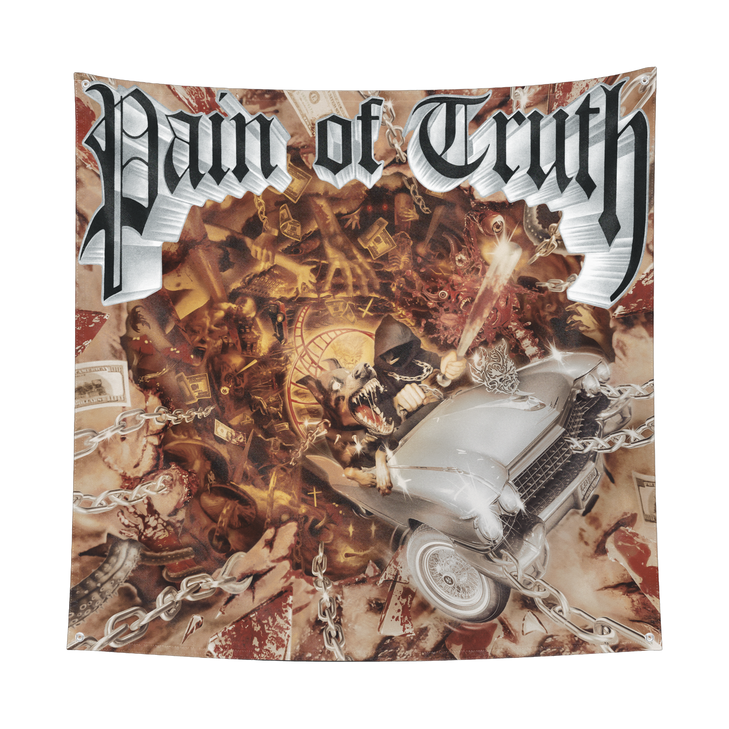 Pain of Truth - Self Titled Wall Flag (Pre-Order)