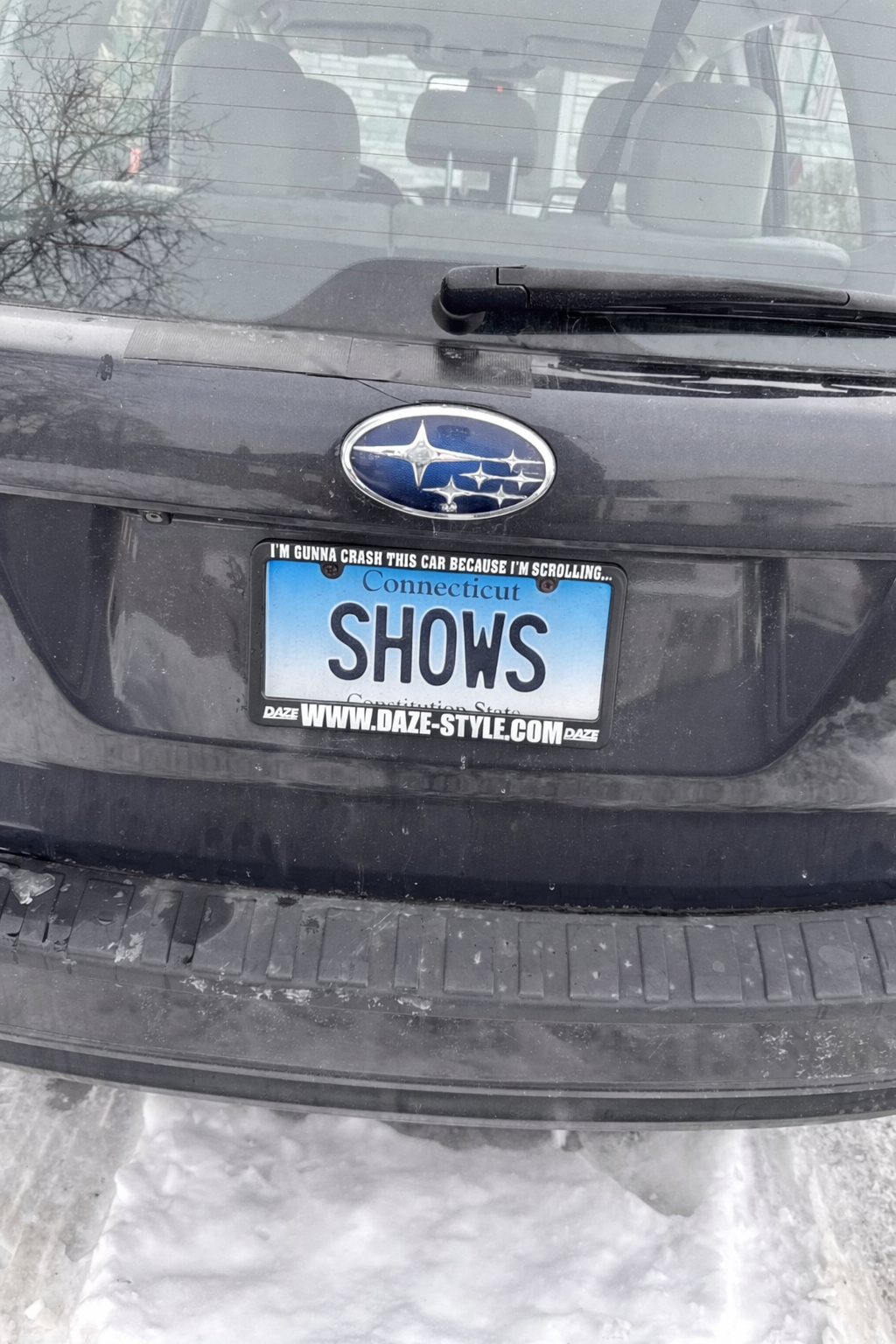 DAZE - License Plate Frame