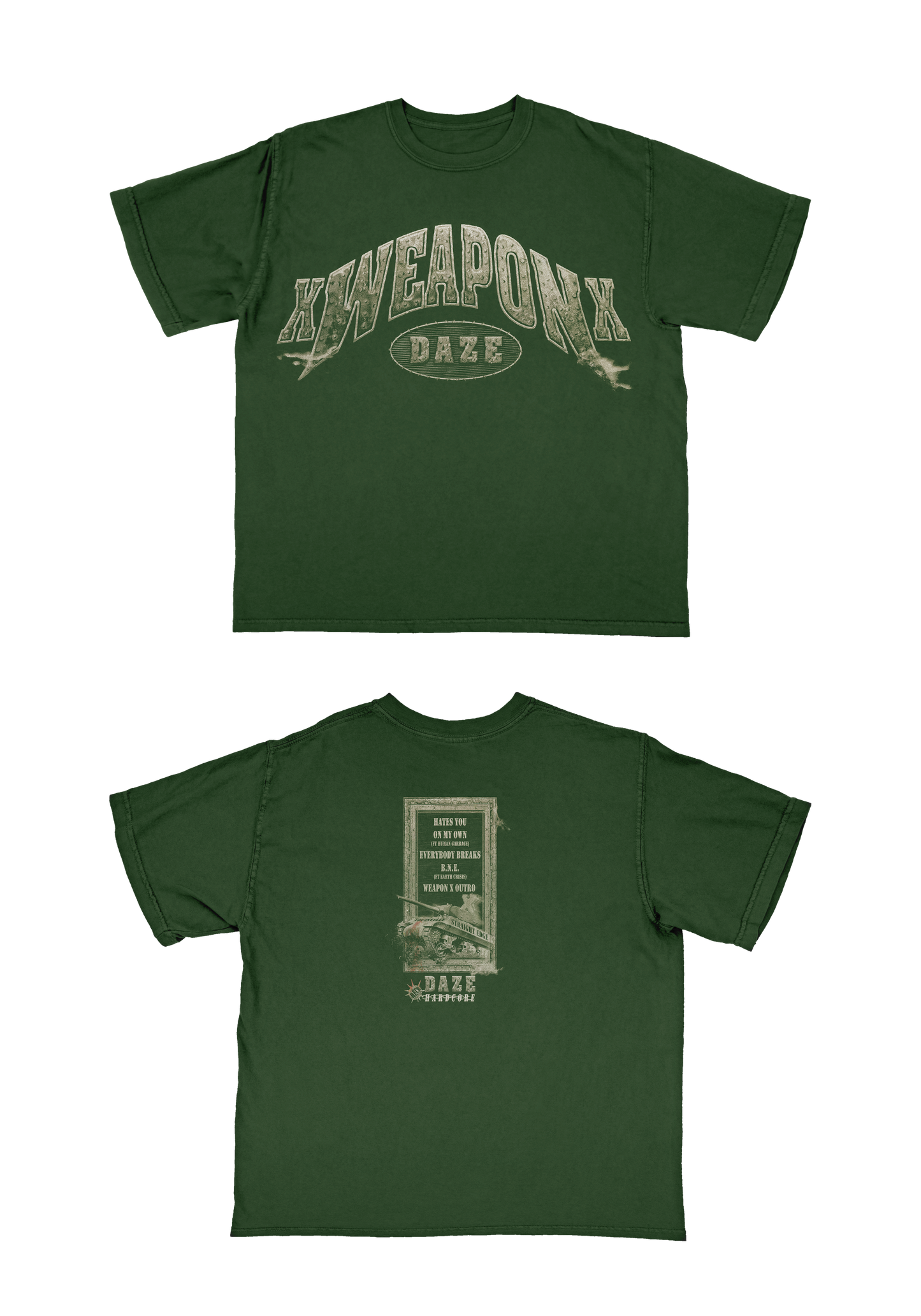 xWeaponx - Straight Edge Tank Shirt (Pre-Order)