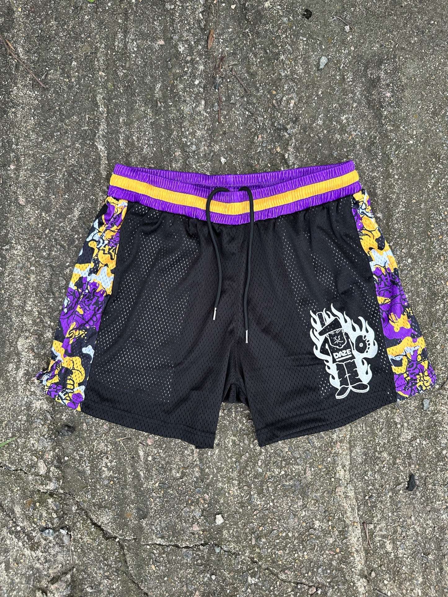 DAZE Embroidered Shorts