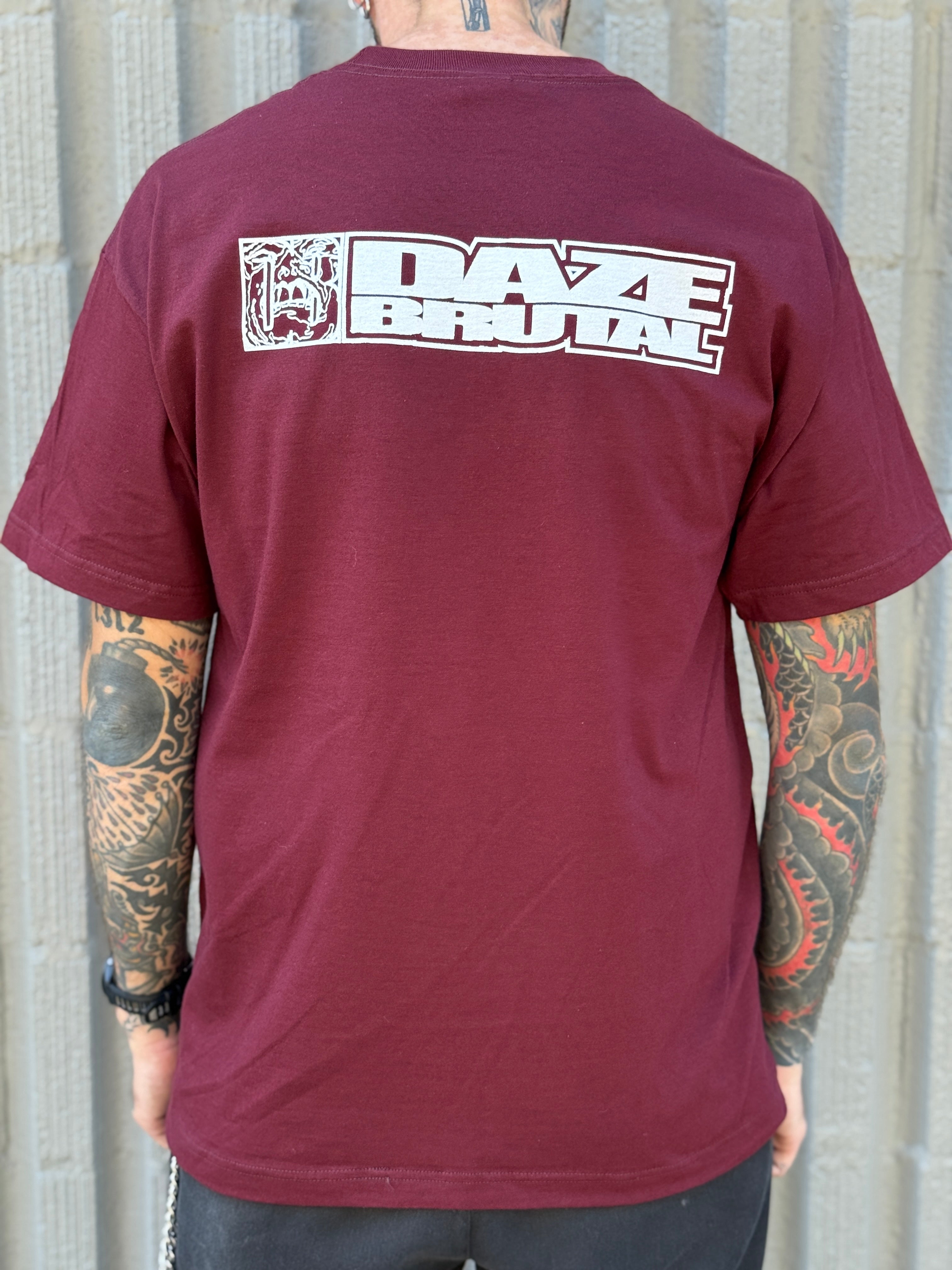 Fatal Realm - Shirt (Maroon) – DAZE