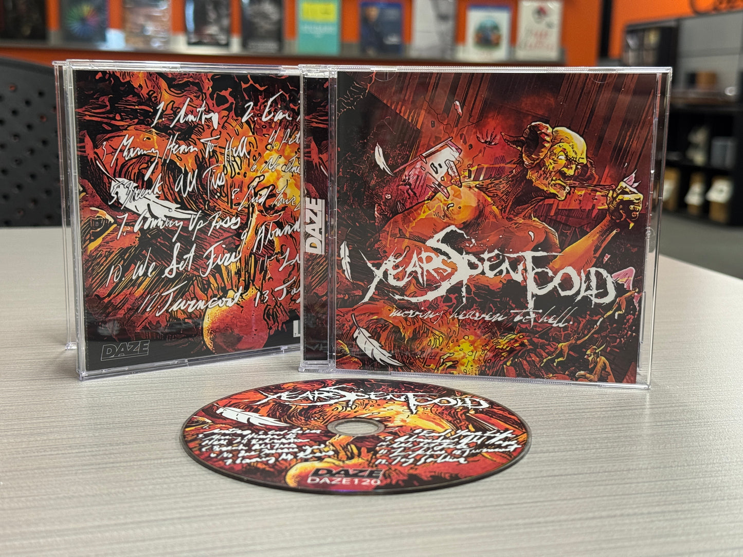 Years Spent Cold - Moving Heaven To Hell LP/CD (Pre-Order)