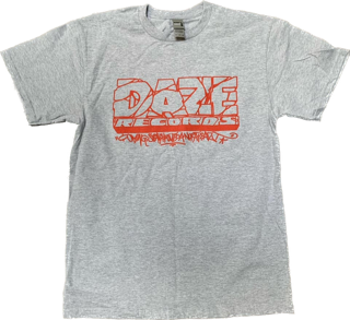 DAZE Records Grey/Red Shirt