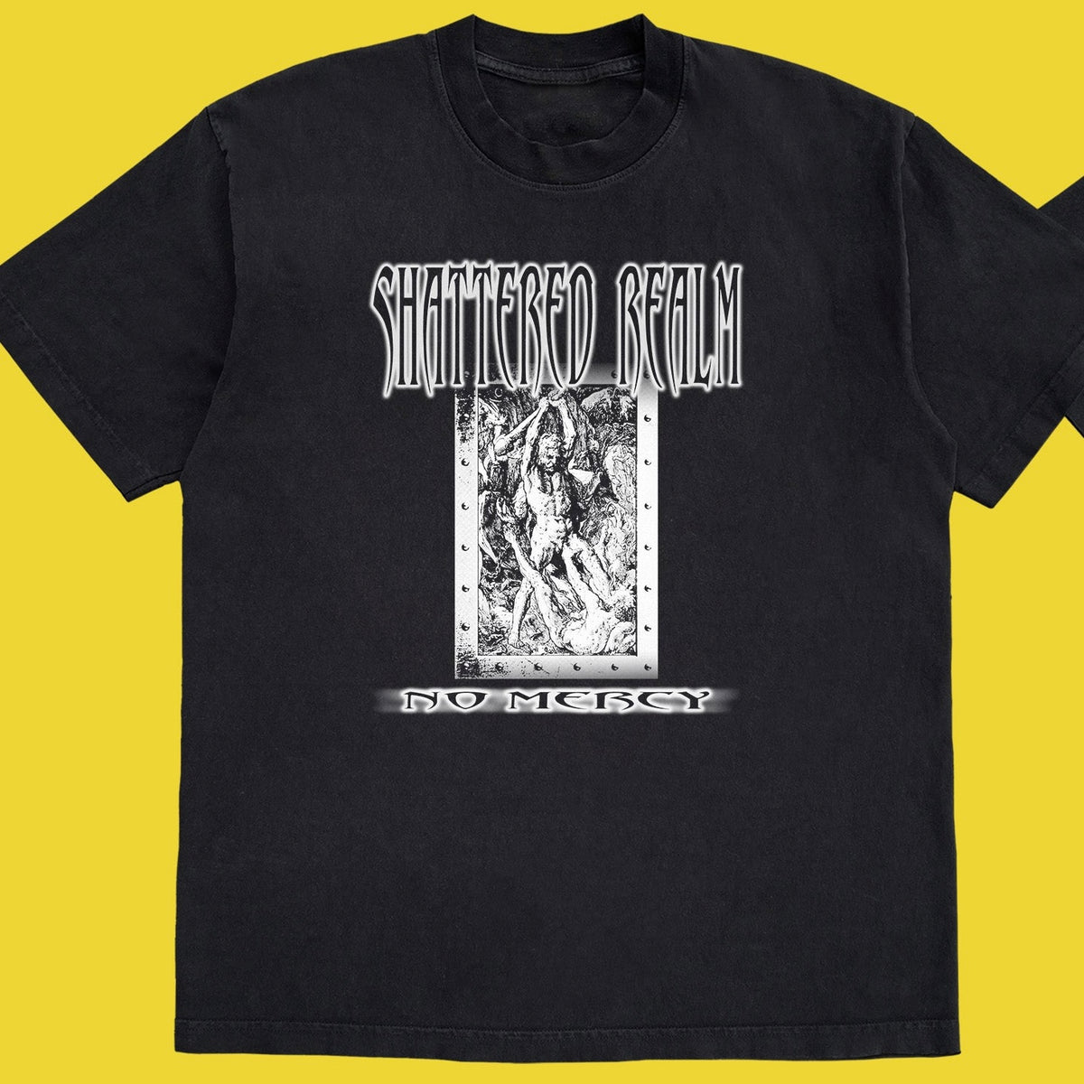 Shattered Realm - No Mercy Shaka Shirt (Pre-Order)