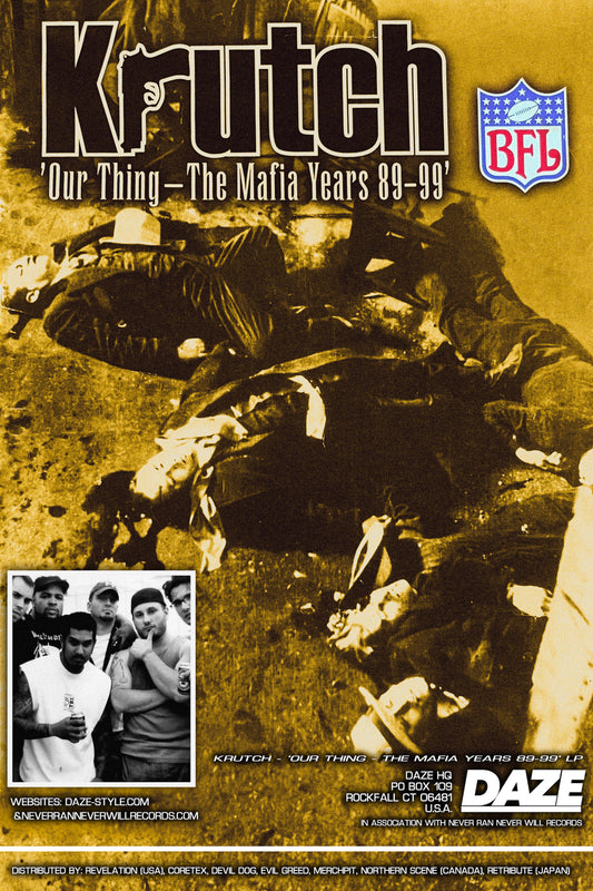 Krutch - The Mafia Years Poster
