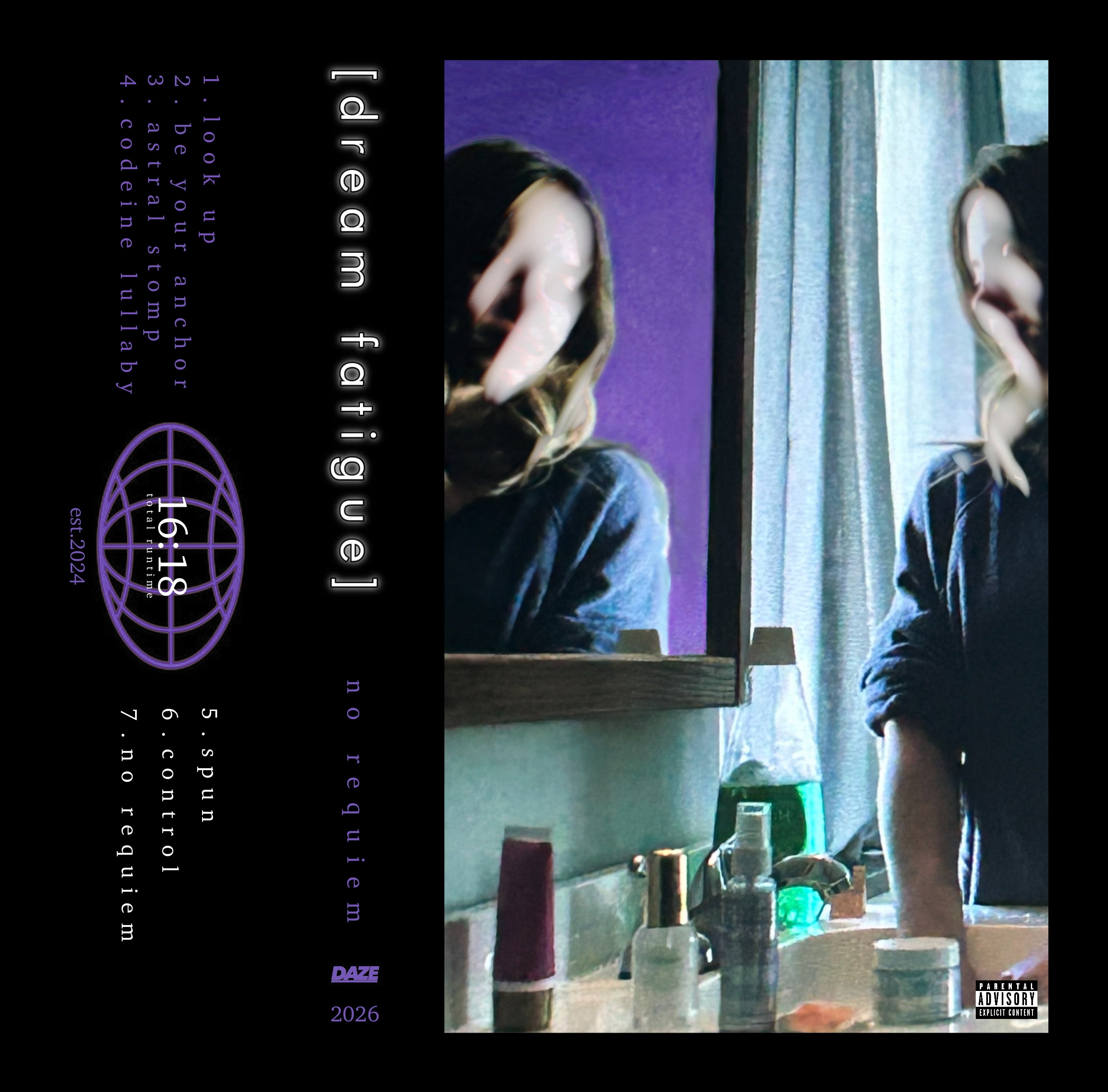 Dream Fatigue - No Requiem CD/CS – DAZE