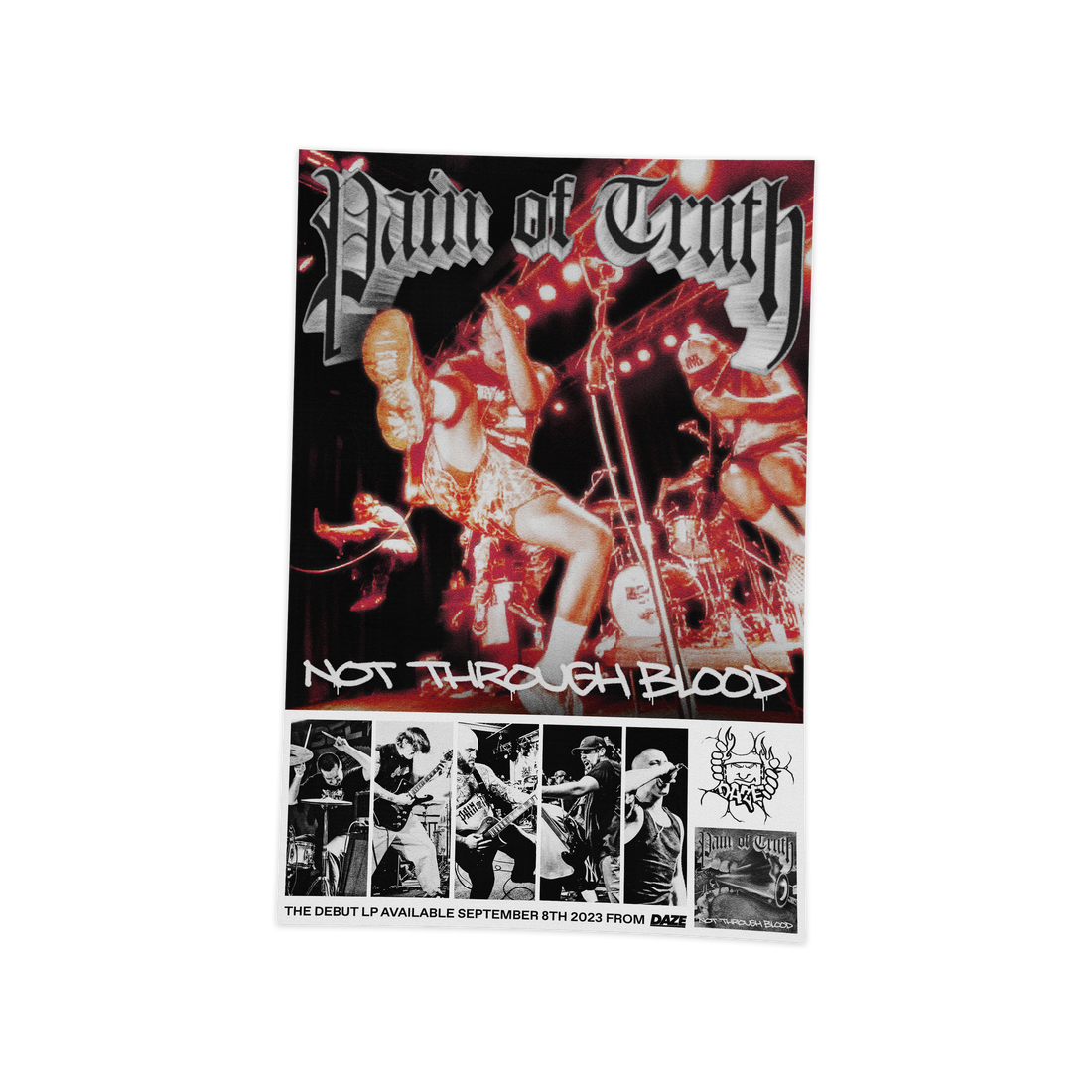 Pain Of Truth Not Through Blood Pain of Truth - Not Through Blood Poster – DAZE