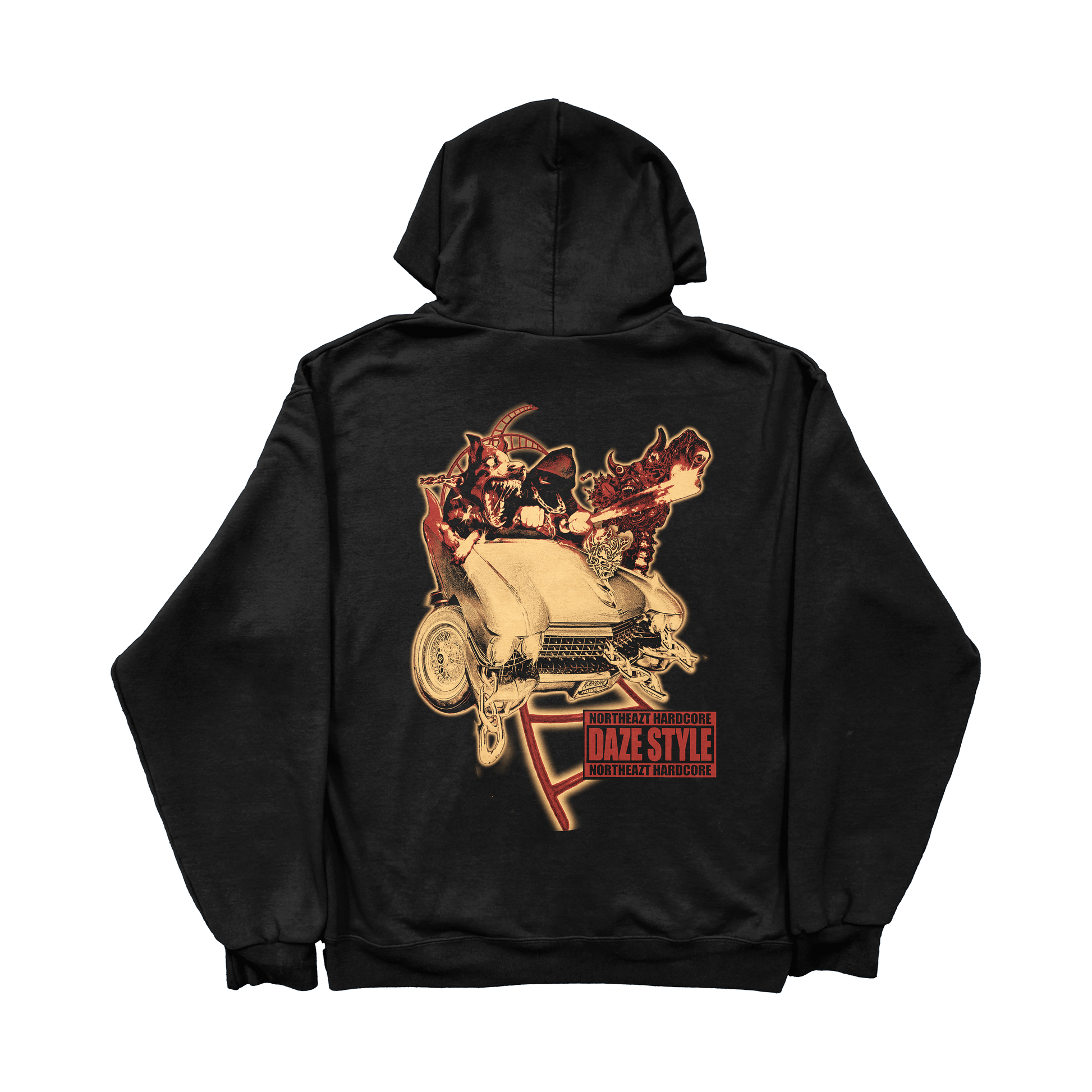 Pain of Truth - Car Coaster Champion Hoodie (Pre-Order) – DAZE Pain of Truth - Car Coaster Champion Hoodie (Pre-Order) – DAZE
