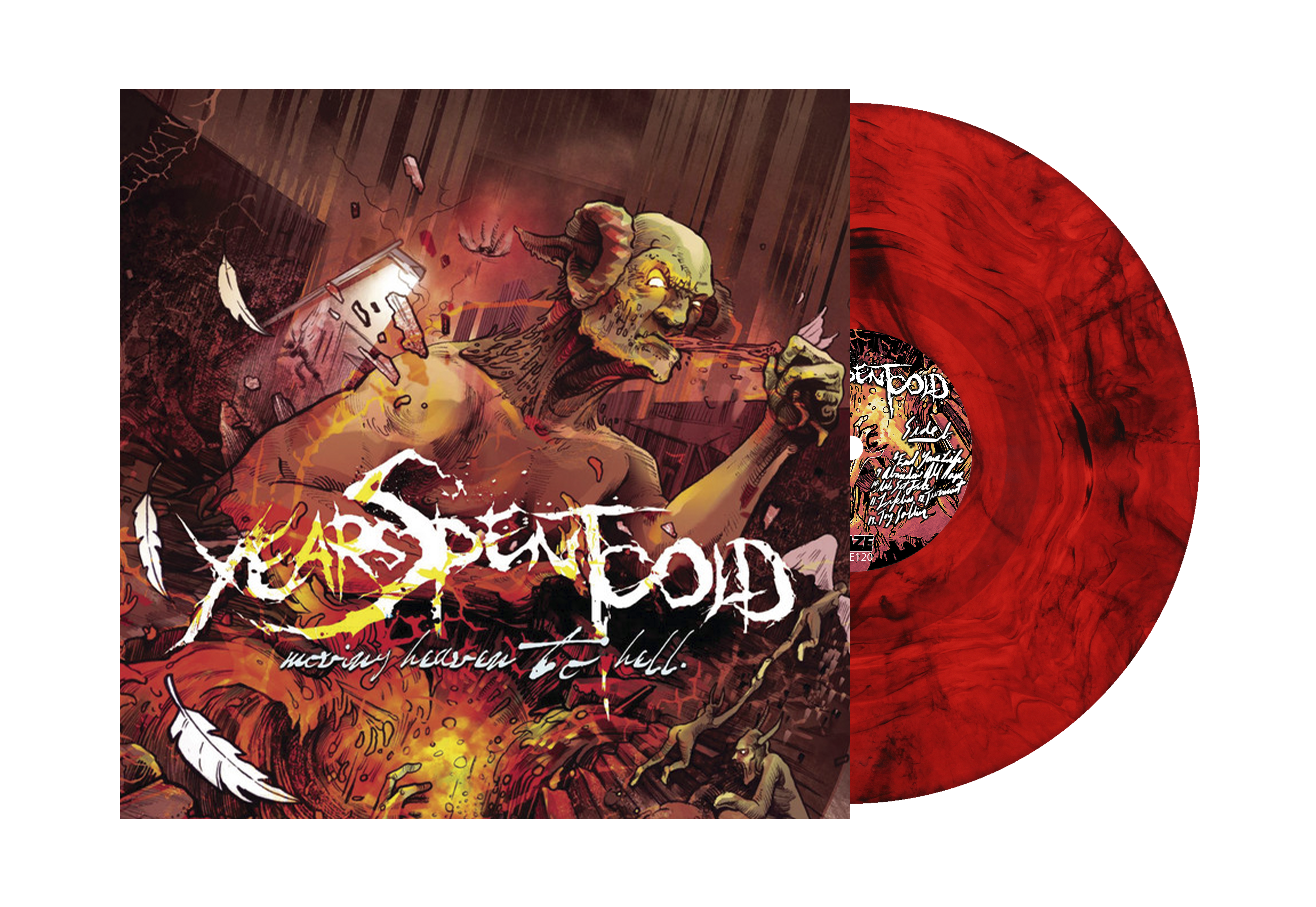 Years Spent Cold - Moving Heaven To Hell LP/CD (Pre-Order) – DAZE
