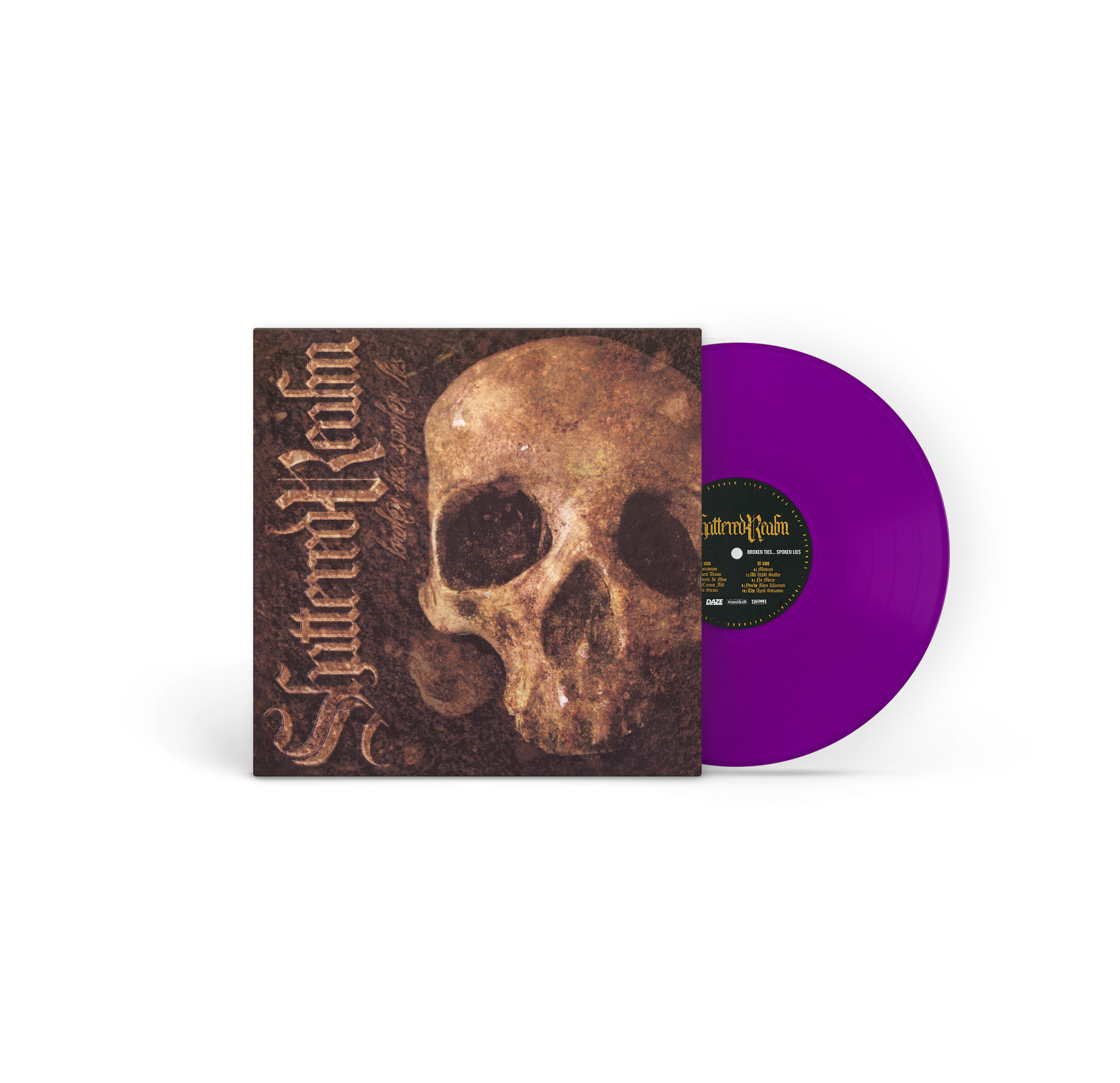 Shattered Realm - Broken Ties Spoken Lies LP/CD – DAZE Shattered Realm - Broken Ties Spoken Lies LP/CD – DAZE