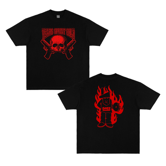 Years Spent Cold - Skull Guns Shirt (Pre-Order)