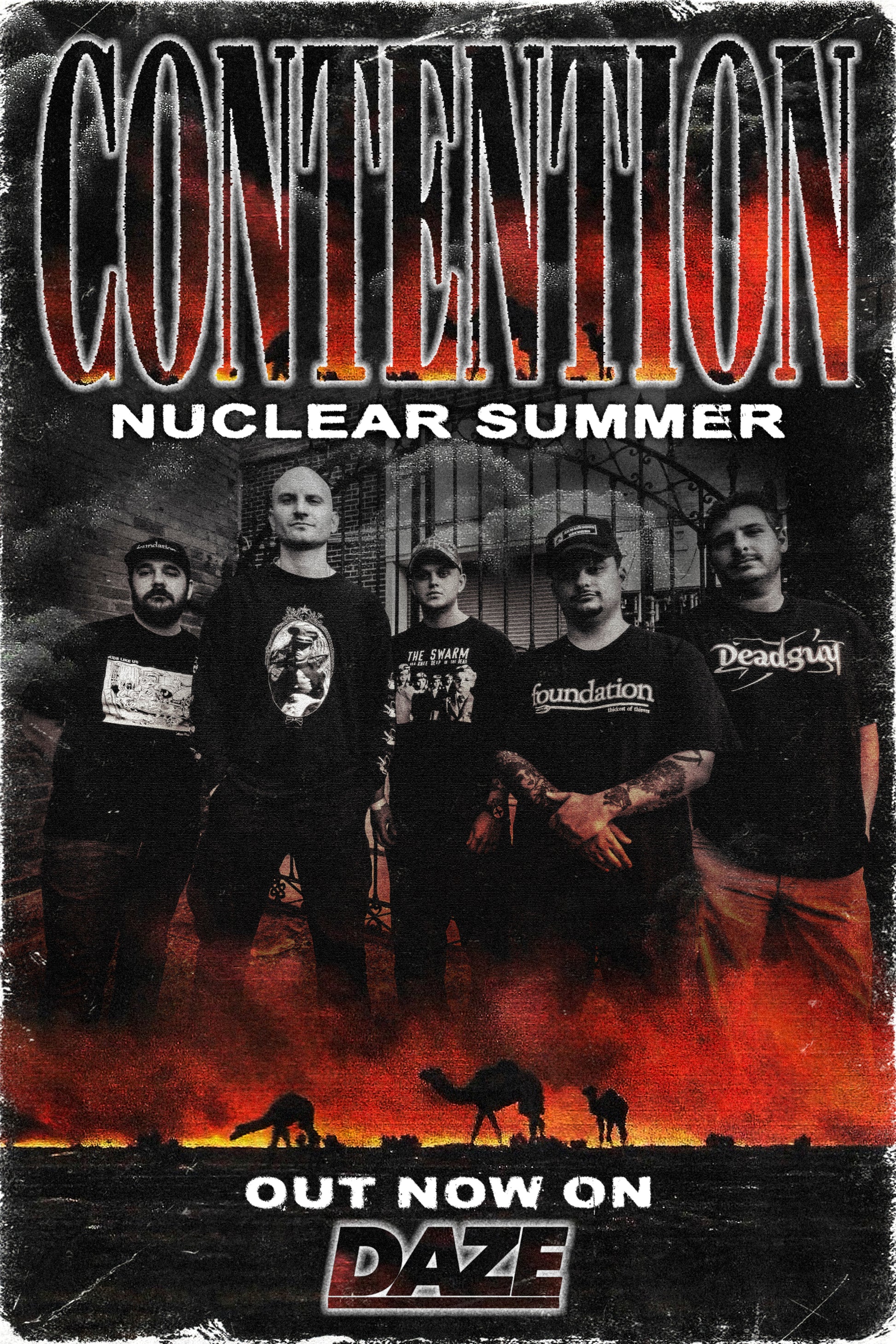 Contention - Nuclear Summer 12x18 Poster