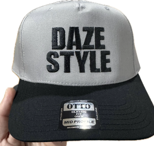 DAZE - Daze Style Hat (Black/Grey)