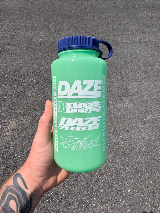 DAZE - Multi Logo Nalgene Bottle (Glow In The Dark)