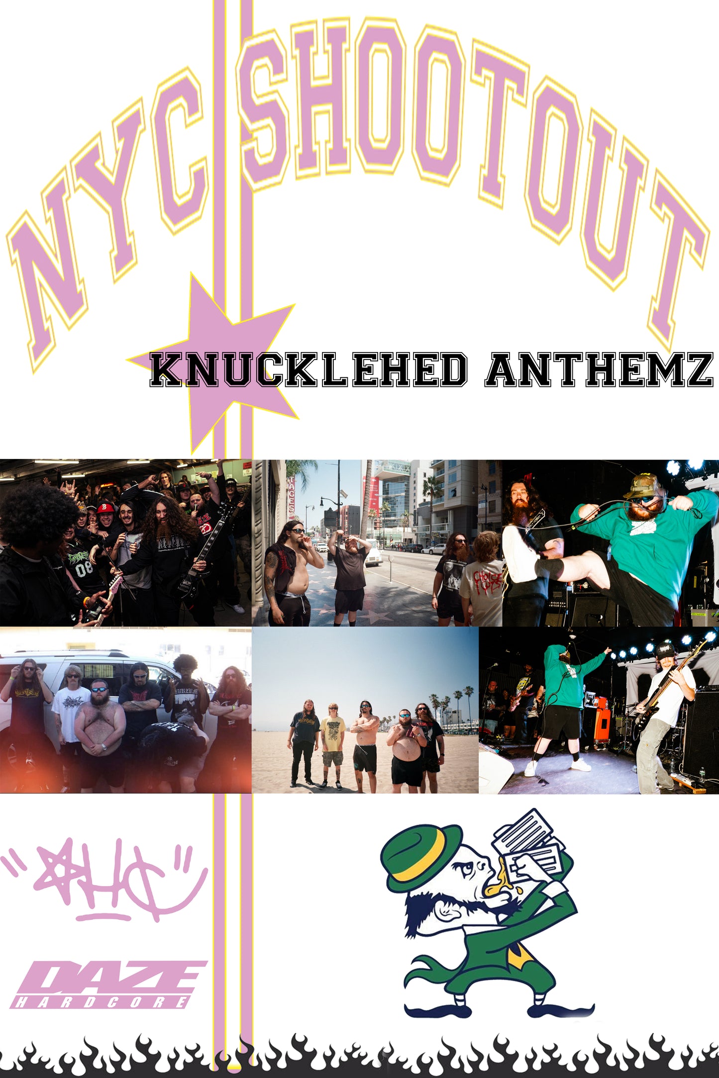 NYC Shootout - Knucklehed Anthemz Poster (Pre-Order)